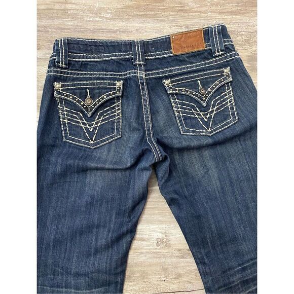 Vigoss Fit Bootcut Jeans Studded Women’s Junior’s Sz 9 - Picture 6 of 7